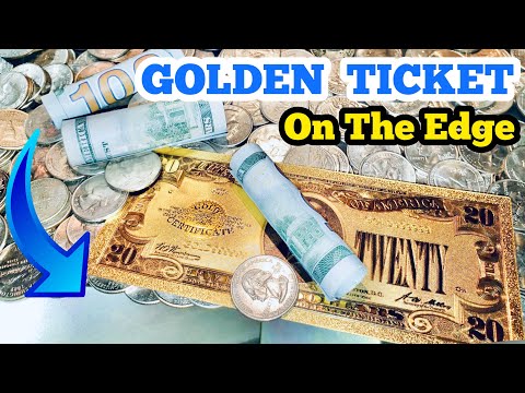 GOLDEN TICKET ON THE EDGE Inside The High Limit Coin Pusher Jackpot WON MONEY ASMR