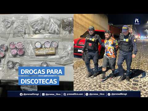 Capturan a alias “Enano” con fentanilo, cocaína y tusi; lo vinculan con venta de droga en discotecas