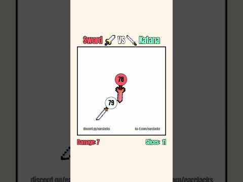 Sword ⚔️ VS ⛩️ Katana