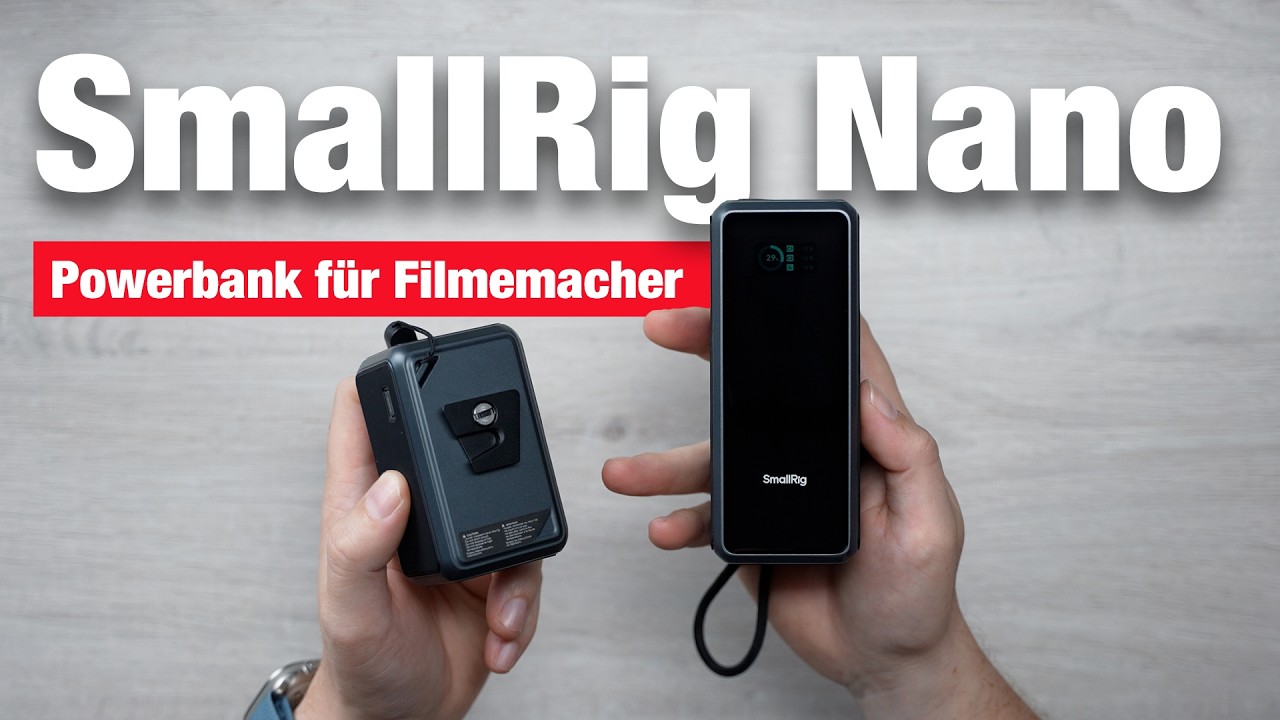 SmallRig Nano 32 & 72 - Die perfekte Powerbank für Filmemacher ?