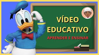 APRENDER E ENSINAR VÍDEO EDUCATIVO PARA EDUCAÇÃO INFANTIL - CANAL DO THEO STEVAN