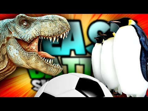 TRex Vs PENGUIN! | Beast Battle Simulator Gameplay