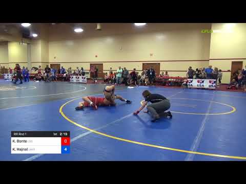 2018 Marine Corps US Open/Masters E Greco Roman 78 RR Rnd 1 - Ken Bonte (LOG) Vs. Kevin Hejnal (Un