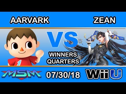 MSM 157 - Meliora | Aarvark (Villager) Vs. CS | Zean (Bayonetta) Winners Quarters - Smash 4