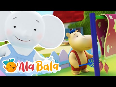 Tina, Tony și Covorul fermecat 🪄 Desene animate pentru copii de grădiniță - AlaBala