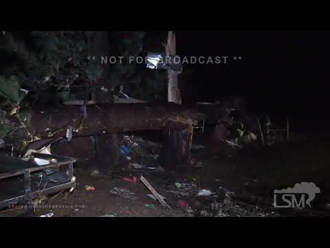 11-29-2022 Caldwell Parish, LA -  4 people seriously injured, multiple animals dead after major tor