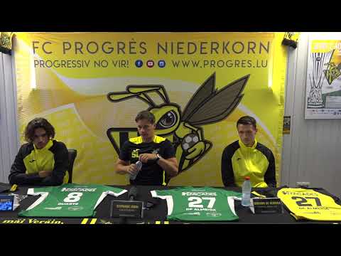 CONFERENCE DE PRESSE   Présentation nouvelles recrues   Mayron De Almeida & Clayton Duarte