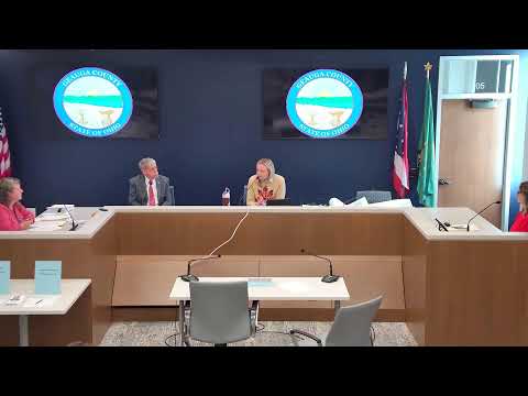 Geauga County Board of County Commissioners Meeting of 28th October 2025.