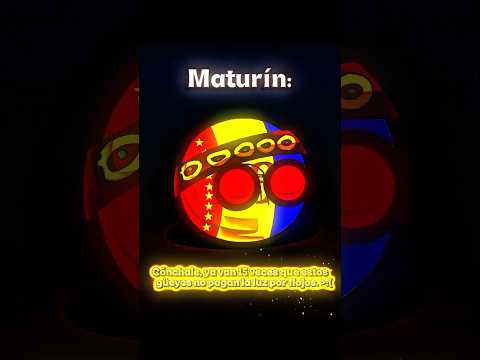 Maturín se va a Apure (¿Y las otras ciudades?) #cityballs #polandball #monagas #maturín #shorts