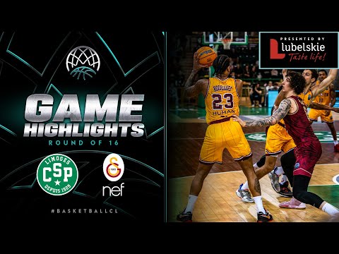 Limoges CSP v Galatasaray NEF | Round of 16 Week 6 | Highlights - Basketball Champions League 22/23