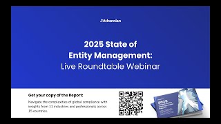 2025 State of Entity Management: Live Roundtable Webinar