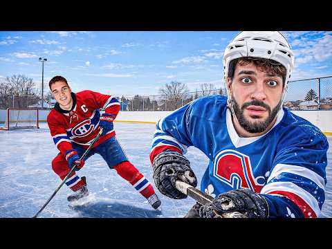JE JOUE AU HOCKEY POUR LA PREMIÈRE FOIS EN 10 ANS... (ft LewisLeFou)