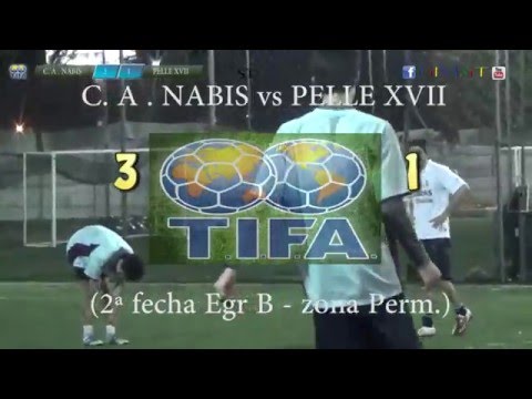 3 C  A   NABIS vs PELLE XVII 1 - 2ª fecha Egr B - zona Perm - 15-05-2016