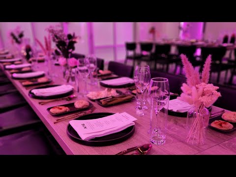 check out the party room at Bun Burger Kitchen