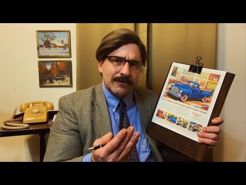 The Vintage Truck Salesman (1950s) 🛻ASMR Role Play