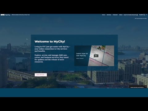 NYC’s New My City Portal Launch