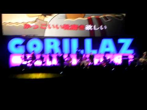 Gorillaz- 19/2000 (with Rosie Wilson), Perth, Australia, 6.12.2010