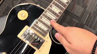 Video thumbnail for NEW 2024 Gibson Les Paul Standard 60’s Ebony by JUAN SOTO