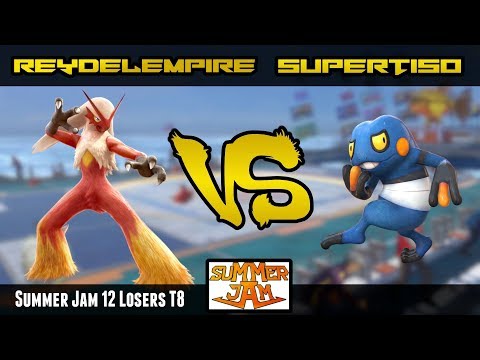Summer Jam 12 | ReyDelEmpire (Blaziken) vs WD SuperTiso (Croagunk) | Losers T8 Pokken Tournament DX