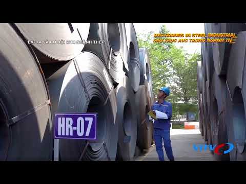Cầu trục AVC trong ngành thép (AVC Cranes in Steel Industry)