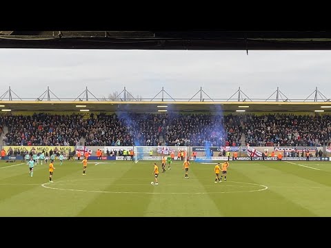 22/23 league one Cambridge United Vs Portsmouth fc Colby Bishop’s goal (0-1) 4/3/23