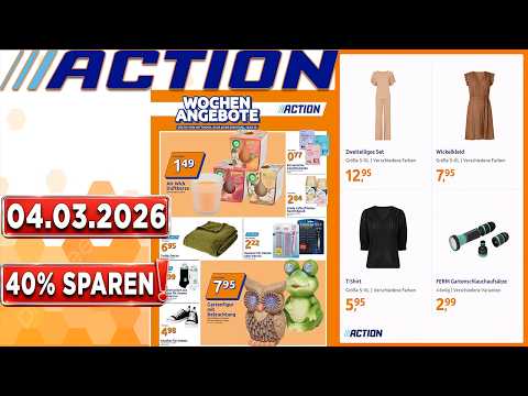 ACTION Prospekt Diese Woche – Gültig von 04.03.2026  Angebote werbung #prospekt #angebote