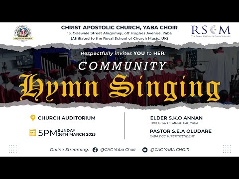 CAC Yaba Community Hymn Singing