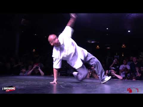 Dyno Rock Vs Hiroshi  - Top 8 Footwork - Massive Monkees Day 20th Anniversary - Pro Breaking Tour