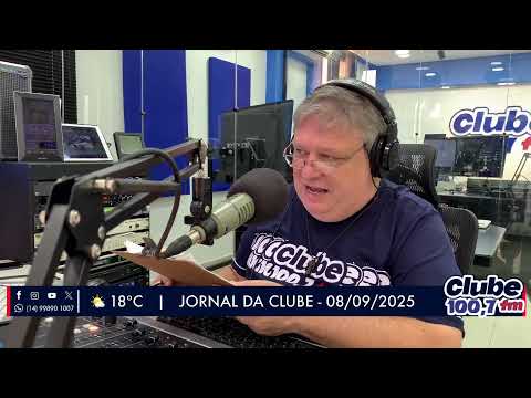 Jornal da Clube - 08/08/025 - Edição da Manhã