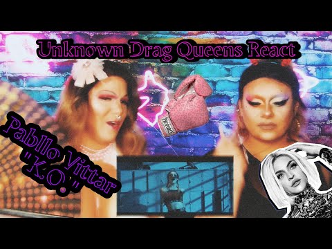 Reacting to Pabllo Vittar - K.O. | Unknown Drag Queens React