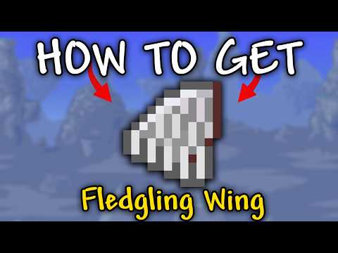 How to find Fledgling Wing in Terraria 1.4.5 (Seed)