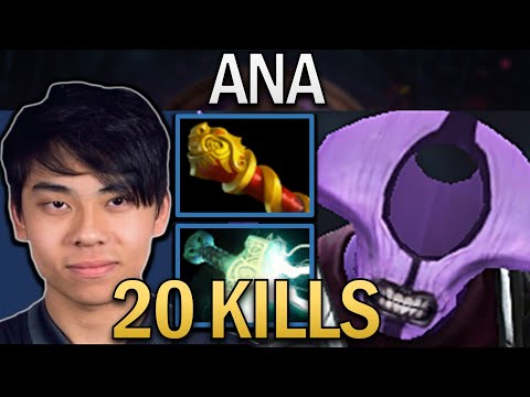 Faceless Void Dota 2 7.33 Ana with MKB - 20 Kills