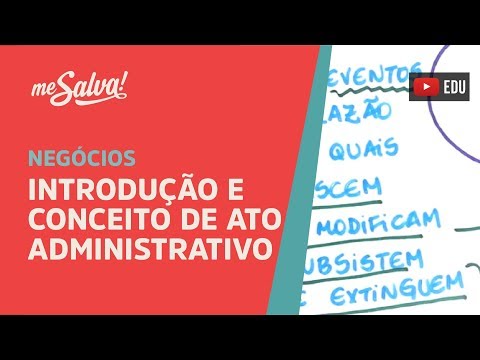 Me Salva! ATAD01 - Introdução e Conceito de Ato Administrativo - Direito Administrativo