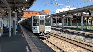211系　普通長野行き　大月発車