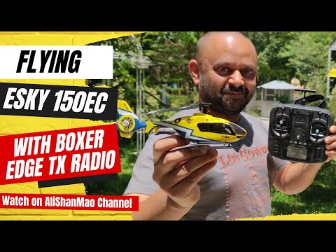 ESKY 150EC Micro Eurocopter RC Helicopter Flying | Radiomaster Boxer M2 EdgeTX for Helicopters