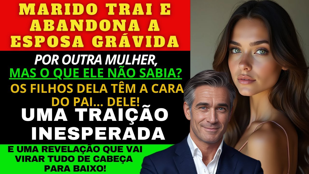 MARIDO TRAI ESPOSA, MAS O QUE ELE NÃO SABIA É QUE OS FILHOS... SÃO DO PAI DELE! QUE VAI MUDAR TUDO!