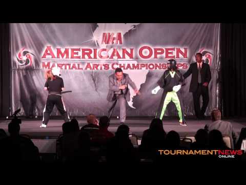 Christina Mclaughlin vs Charlanne Oka Overall Women's Fighting Garnd at AKA American Open 2013