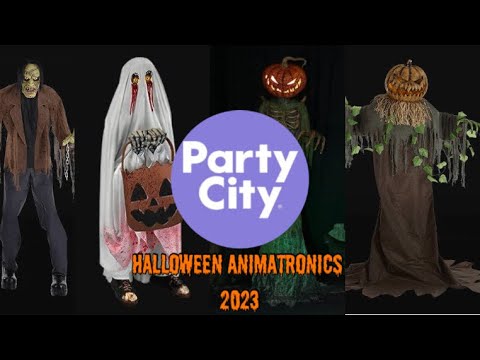 Party City 2023 Halloween Animatronics