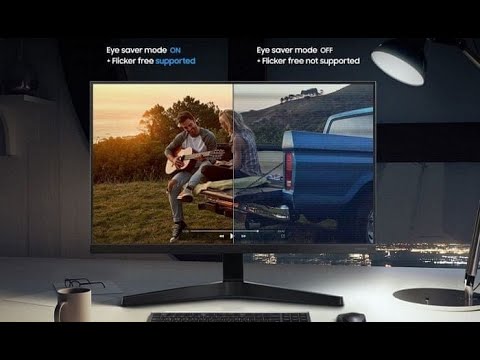 Monitorius SAMSUNG F24T350FHR 60.40cm 24inch 16:9 LED FHD TFT 1920x1080 250cd/m2 1000:1 5ms IPS dark mėlynas pilka video