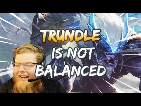 HARD CARRYING with TRUNDLE SUPPORT in CHALLENGER, this is NOT BALANCED...