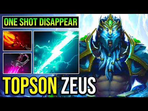 One Shot Delete by Topson Zeus Khanda + Dagon 5 Truly Uncontrollable Dota 2