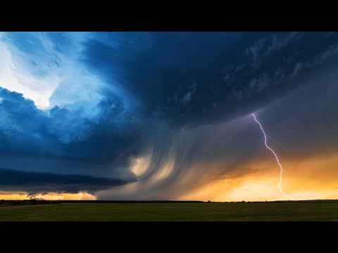 │TIMELAPSE│Longest living supercell in Europe (and other storm from that day), July 13th, 2023