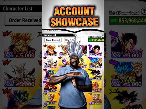 BEST F2P ACCOUNT EVER??🤔 (Dragon Ball Legends) #dblegends #dragonballlegends #dbl