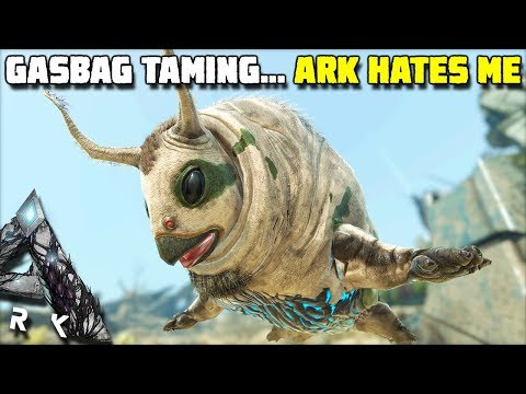 TAMING THE GASBAGS...ARK REALLY HATES ME!! | ARK:EXTINCTION [EP4]