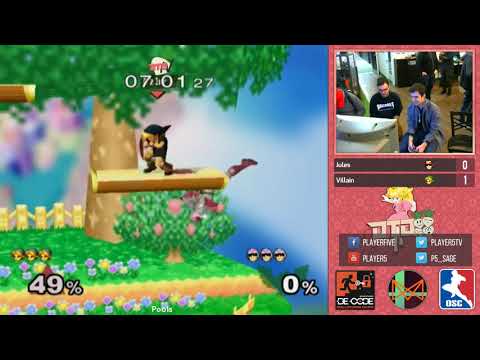 DTDIV- Jules (Falcon) vs Villain (Young Link) - Pools