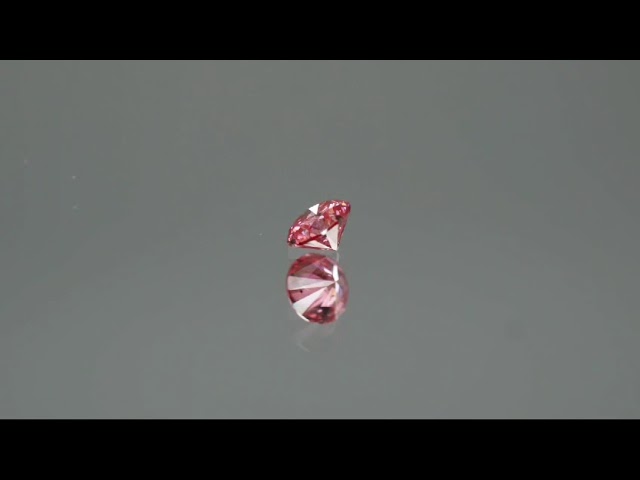 الماس وردي افريقي طبيعي مناسب للزمام او شبه ذلك 0.11 قيرط