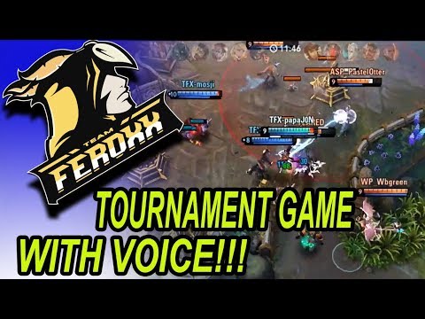 THIS IS HOW TEAM FEROXX PLAY TOURNAMENTS| 5v5 VAINGLORY | PRO MOVES