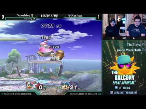 PM @ the Balcony 80 - Losers Semis ft. Dumshiny (Dedede) VS Nashun (Mario)