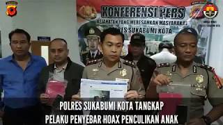 Download lagu Polres Sukabumi Kota Tangkap Pelaku Penyebar Hoax Penculikan Anak mp3 Download lagu Polres Sukabumi Kota Tangkap Pelaku Penyebar Hoax Penculikan Anak mp3