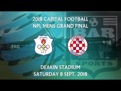 2018 Capital Football Grand Final - Canberra Olympic v Canberra FC